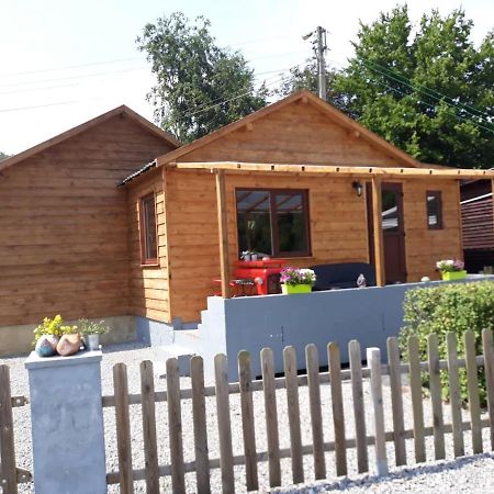 Le Chalet Castor - Camping International - Bomal - Durbuy 외부 사진
