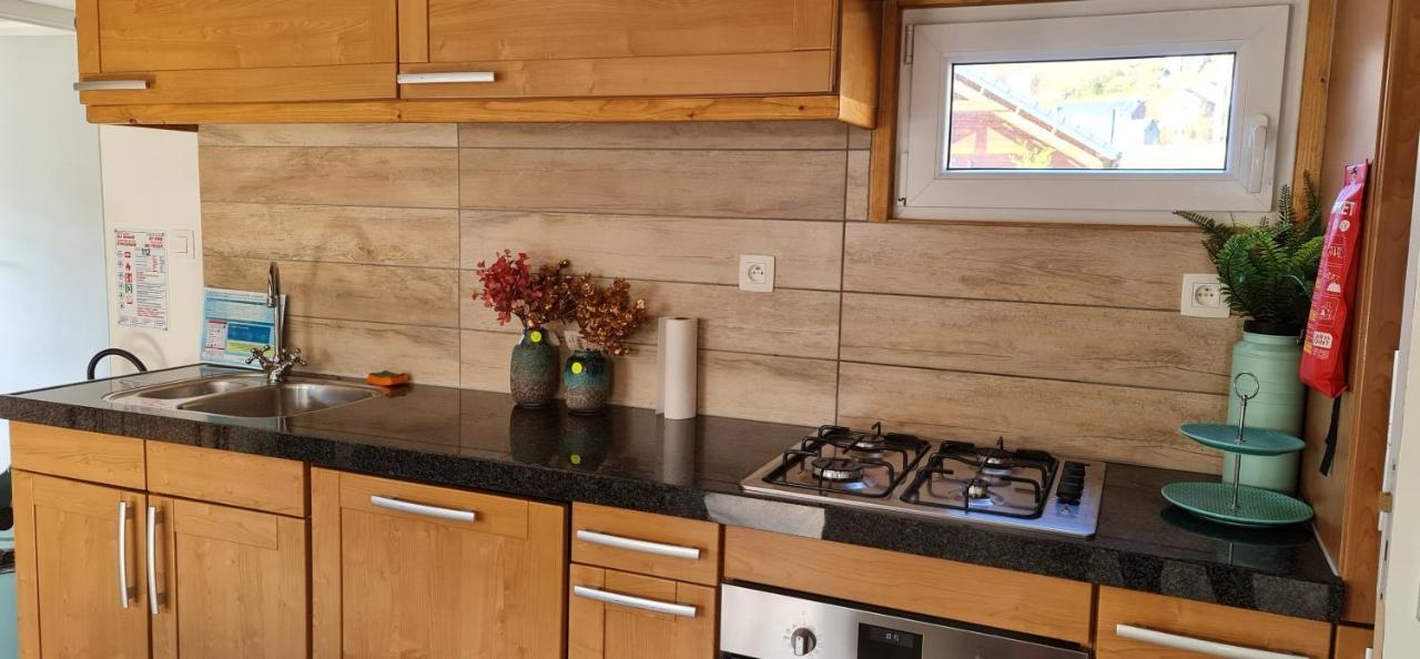 Le Chalet Castor - Camping International - Bomal - Durbuy 외부 사진